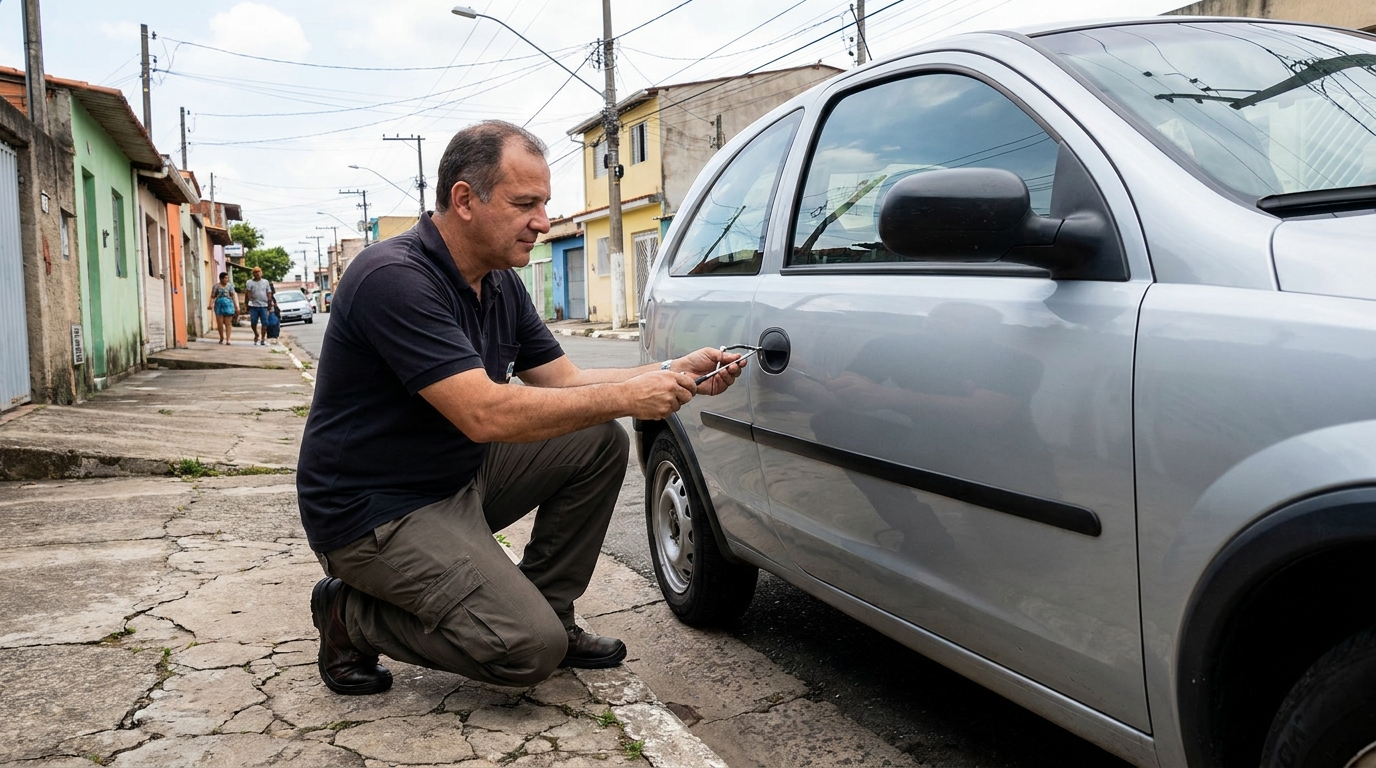 Abertura de carro sem danos por chaveiro na Coroado, Manaus‑AM