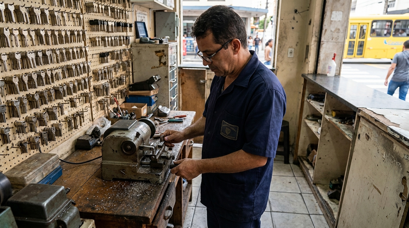 Cópia de Chave de Cadeado na Coroado, Manaus‑AM