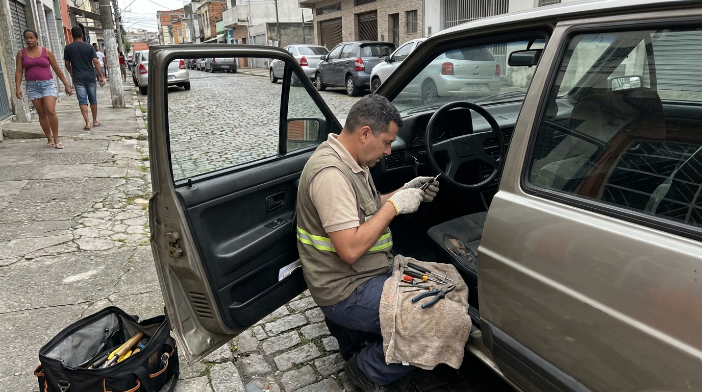 Extração de Chave Quebrada em Manaus‑AM