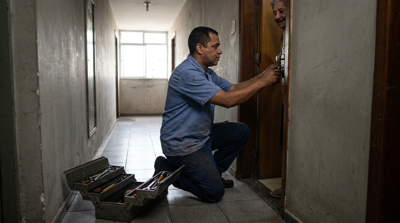 Troca de Fechadura no Japiim, Manaus‑AM